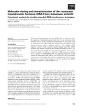 Báo cáo khoa học: Molecular cloning and characterization of the crustacean hyperglycemic hormone cDNA from Litopenaeus schmitti Functional analysis by double-stranded RNA interference technique