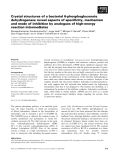 Báo cáo khoa học: Crystal structures of a bacterial 6-phosphogluconate dehydrogenase reveal aspects of speciﬁcity, mechanism and mode of inhibition by analogues of high-energy reaction intermediates