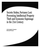 Secrets Stolen, Fortunes Lost:  Preventing Intellectual Property Theft  and Economic Espionge in the 21st Century