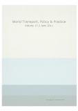   World Transport, Policy & Practice  Volume 17.2 June 2011 