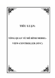 TIỂU LUẬN:  TỔNG QUAN VỀ MÔ HÌNH MODELVIEW-CONTROLLER (MVC)