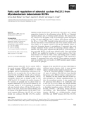 Báo cáo khoa học: Fatty acid regulation of adenylyl cyclase Rv2212 from Mycobacterium tuberculosis H37Rv