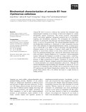 Báo cáo khoa học: Biochemical characterization of annexin B1 from Cysticercus cellulosae