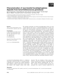 Báo cáo khoa học: Characterization of myo-inositol hexakisphosphate deposits from larval Echinococcus granulosus