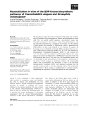 Báo cáo khoa học: Reconstitution in vitro of the GDP-fucose biosynthetic pathways of Caenorhabditis elegans and Drosophila melanogaster