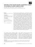 Báo cáo khoa học: Activation of the Torpedo nicotinic acetylcholine receptor The contribution of residues aArg55 and cGlu93