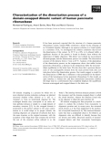 Báo cáo khoa học: Characterization of the dimerization process of a domain-swapped dimeric variant of human pancreatic ribonuclease