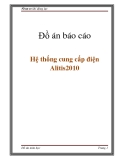 đồ án môn học hệ thống cung cấp điện  Alitis2010