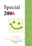 trò chơi ô số   Sudoku special  2006 phần 2