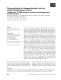 Báo cáo khoa học: Characterization of oligosaccharides from the chondroitin/dermatan sulfates 1 H-NMR and 13 C-NMR studies of reduced trisaccharides and hexasaccharides