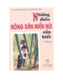 Hướng nghiệp những điều nông dân miền núi cần biết Tập 2