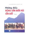 Hướng nghiệp những điều nông dân miền núi cần biết Tập 1