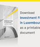 Investment Funds in Luxembourg 2012