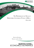 THE PERFORMANCE OF SOCIALLY RESPONSIBLE INVESTMENT FUNDS: A META­ ANALYSIS
