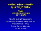 NHỮNG BỆNH TRUYỀN QUA THỰC PHẨM 