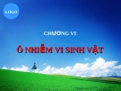 Ô NHIỄM VI SINH VẬT