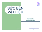 Bài giảng Sức bền vật liệu (ĐH Xây dựng) - Chương 5 Thanh chịu xoắn thuần túy