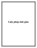 Liệu pháp tinh giản