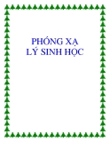 Phóng xạ Lý Sinh Học