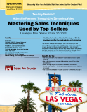 Mastering Sales Techniques   Used by Top Sellers