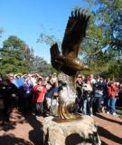 New sculpture dedicated yesterday