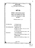 Công trình nghiên cứu khoa học cấp Bộ: Bình luận khoa học Bộ Luật Hình sự 1999 (Phần các tội phạm cụ thể) - Quyển 2