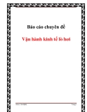 Báo cáo chuyên đề vận hành kinh tế lò hơi