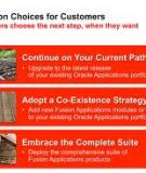 Oracle Database - the best choice for Siebel  Applications 