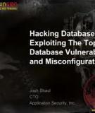 Top Ten Database Security Threats - How to Mitigate the Most Significant Database  Vulnerabilities 