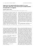 Báo cáo khóa học: Suppression of b1,3galactosyltransferase b3Gal-T5 in cancer cells reduces sialyl-Lewis a and enhances poly N-acetyllactosamines and sialyl-Lewis x on O-glycans Lydia Mare and Marco Trinchera