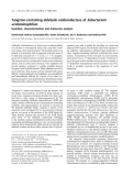 Báo cáo khóa học: Tungsten-containing aldehyde oxidoreductase of Eubacterium acidaminophilum