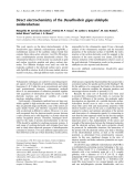 Báo cáo khóa học:  Direct electrochemistry of the Desulfovibrio gigas aldehyde oxidoreductase