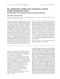 Báo cáo khoa học: The conformational stability of the Streptomyces coelicolor histidine-phosphocarrier protein Characterization of cold denaturation and urea–protein interactions