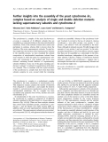 Báo cáo khóa học:  Further insights into the assembly of the yeast cytochrome bc1 complex based on analysis of single and double deletion mutants lacking supernumerary subunits and cytochrome b