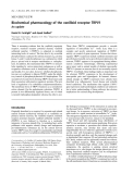 Báo cáo khoa học: Biochemical pharmacology of the vanilloid receptor TRPV1 An update