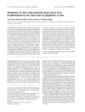 Báo cáo khoa học: Modulation of nitric oxide-mediated metal release from metallothionein by the redox state of glutathione in vitro