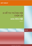 40 ĐỀ THI THỬ ĐẠI HỌC CHỌN LỌC môn HÓA HỌC