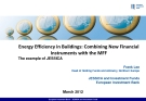 Energy Efficiency in Buildings: Combining New Financial  Instruments with the MFF  