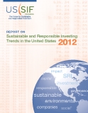 Sustainable and Responsible Investing Trends in the United States  2012