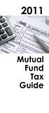 Mutua Fund Tax Guide 2011