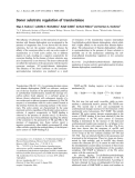 Báo cáo khoa học: Donor substrate regulation of transketolase