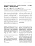 Báo cáo khoa học: Mechanistic studies on bovine cytosolic 5¢-nucleotidase II, an enzyme belonging to the HAD superfamily