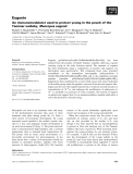 Báo cáo khoa học: An immunomodulator used to protect young in the pouch of the Tammar wallaby, Macropus eugenii