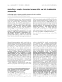 Báo cáo khoa học: GlnK effects complex formation between NifA and NifL in Klebsiella pneumoniae