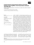 Báo cáo khoa học: Conformational and functional analysis of the lipid binding protein Ag-NPA-1 from the parasitic nematode Ascaridia galli