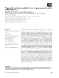 Báo cáo khoa học: Organelle and translocatable forms of glyoxysomal malate dehydrogenase The effect of the N-terminal presequence