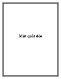 Mứt quất dẻo