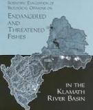 cientific Evaluation of Biological Opinions on Endangered and Threatened Fishes in the Klamath River Basin