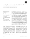 Báo cáo khoa học: Synthesis of b-mannosides using the transglycosylation activity of endo-b-mannosidase from Lilium longiﬂorum