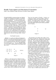 Báo cáo khoa học: "Braille Transcription and Mechanical Translation"